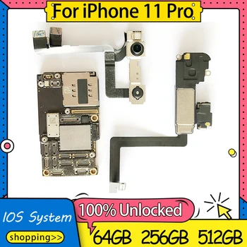 Bine Testat Pentru iPhone 11 Pro Placa de baza Cu Chip de IDENTITATE,de Înaltă Calitate, Placa de baza Pentru iPhone 11 Pro Logic Bord IOS mai recent sistem